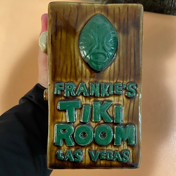 Rare Frankies Tiki Room Ceramic Tiki Cup Tiki Farm - Picture 3 of 5